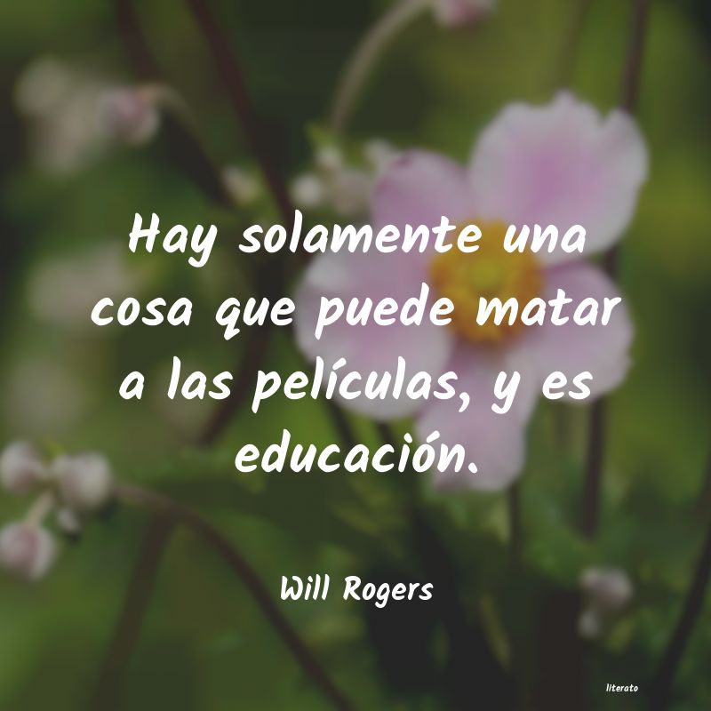 frases de Will Rogers