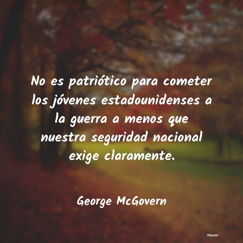 Frases de George McGovern