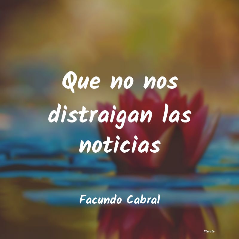 Frases de Facundo Cabral