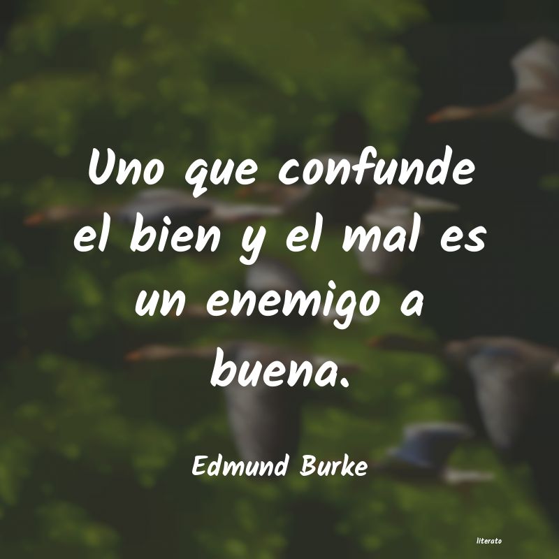 Frases de Edmund Burke