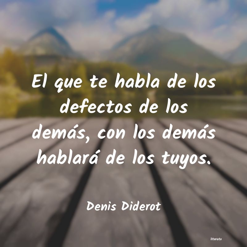 Frases de Denis Diderot