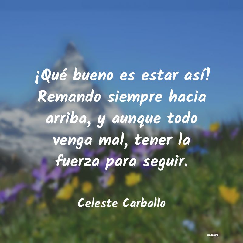 frases de Celeste Carballo