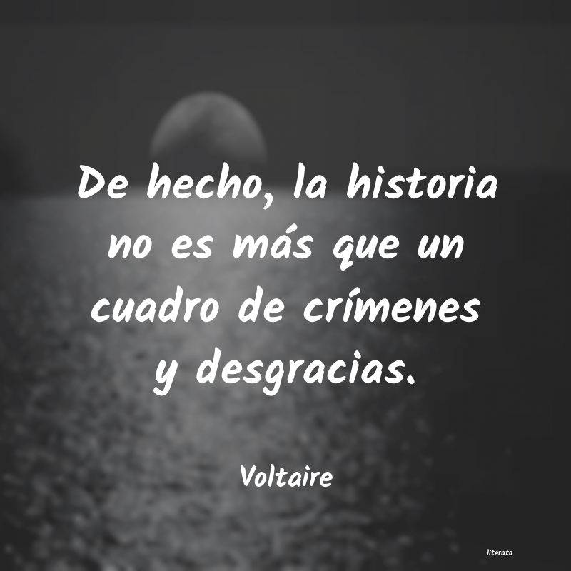 frases de Voltaire