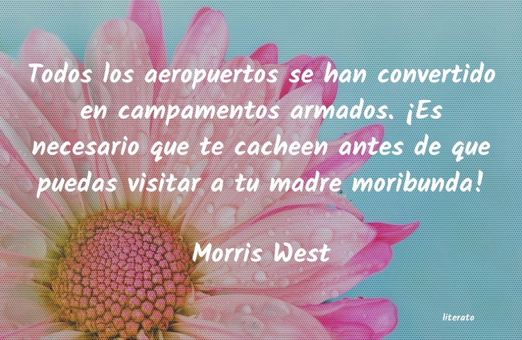 frases de Morris West