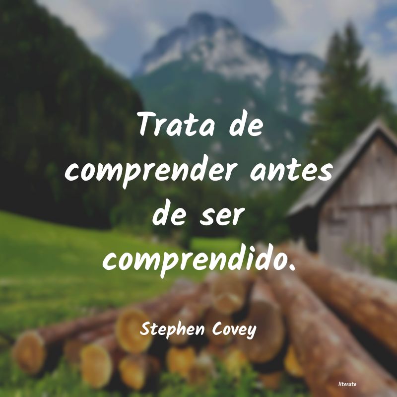 Frases de Stephen Covey