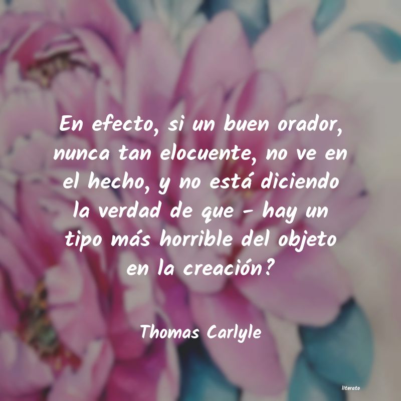 Frases de Thomas Carlyle