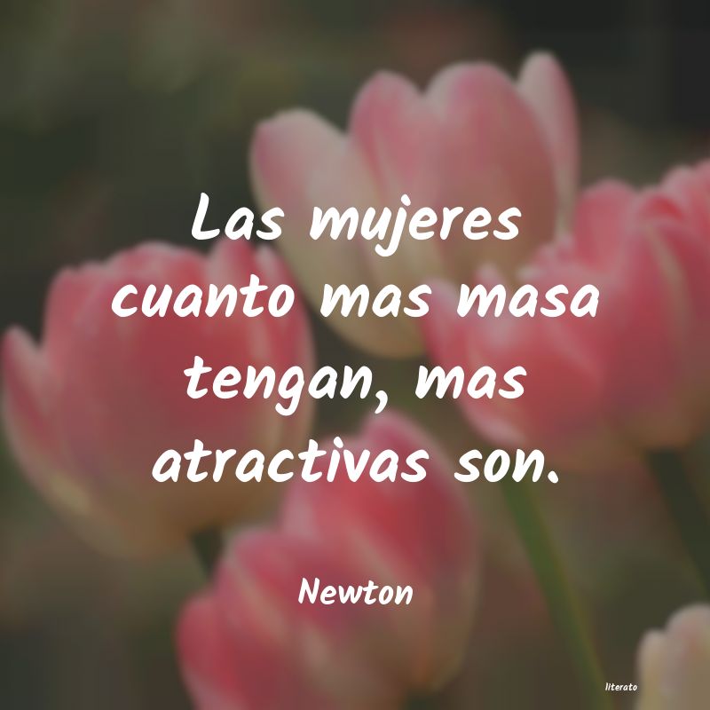 frases de Newton