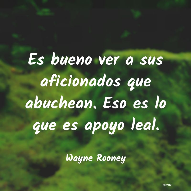 frases de Wayne Rooney