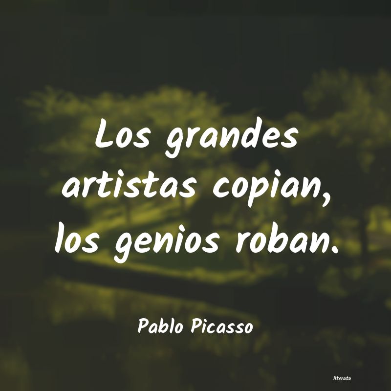 Frases de Pablo Picasso