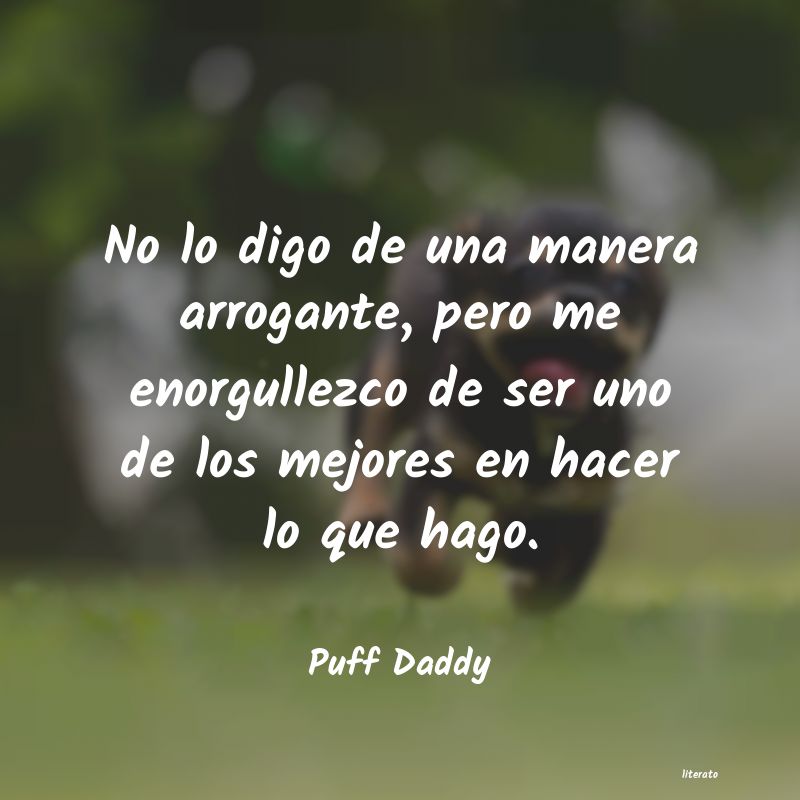 Frases de Puff Daddy