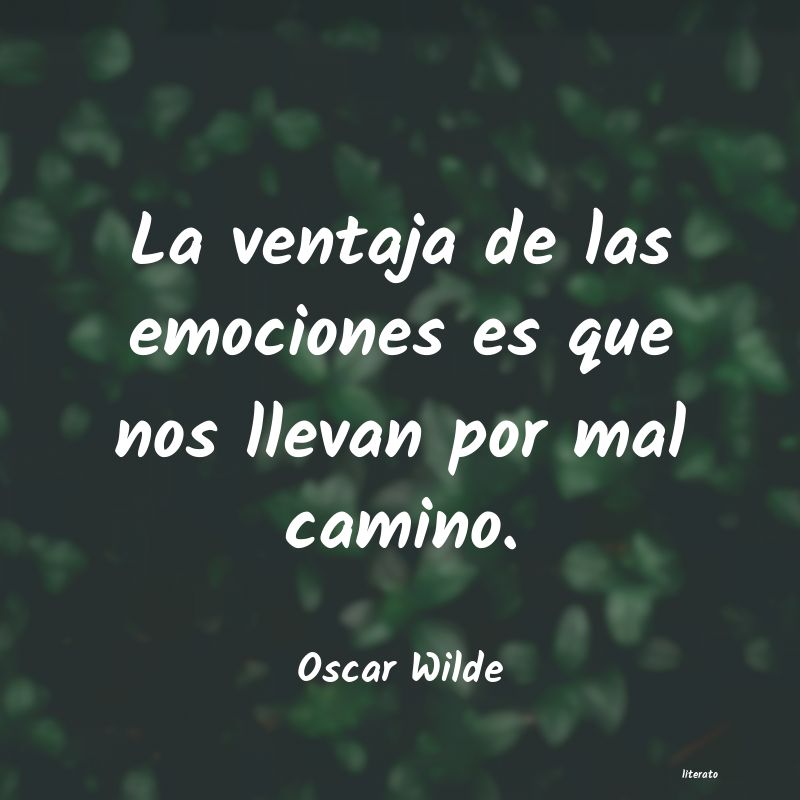 Frases de Oscar Wilde