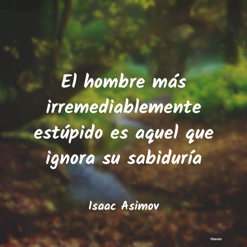 frases de Isaac Asimov