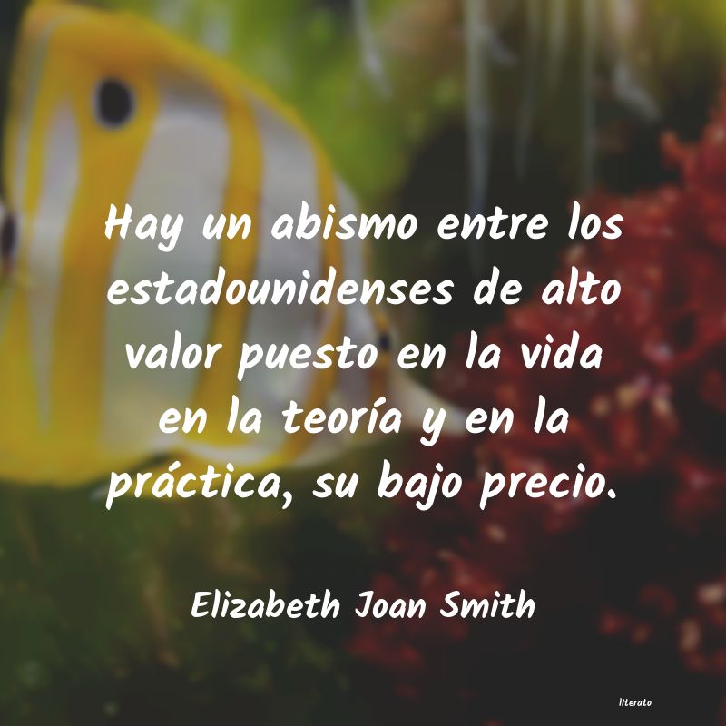 Frases de Elizabeth Joan Smith