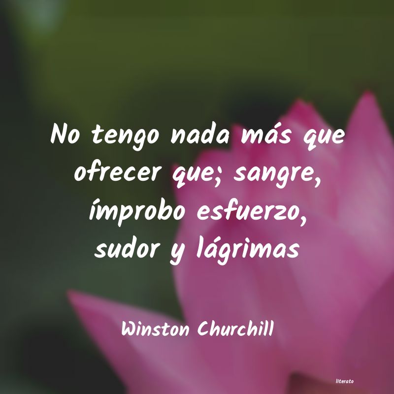 Frases de Winston Churchill