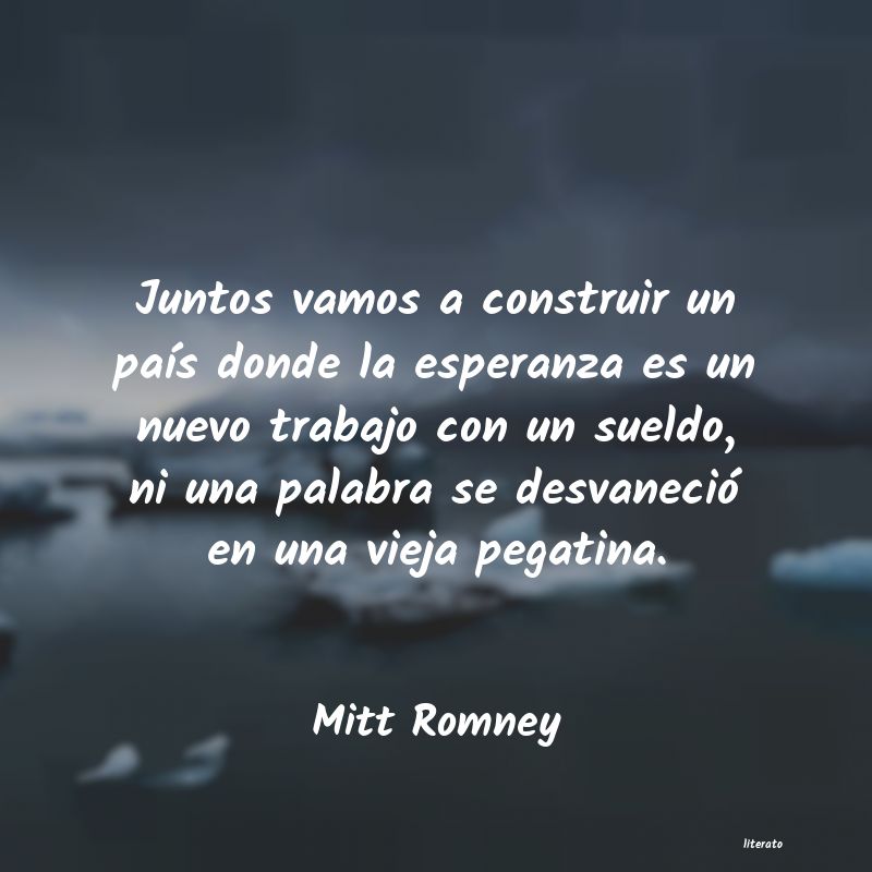frases de Mitt Romney
