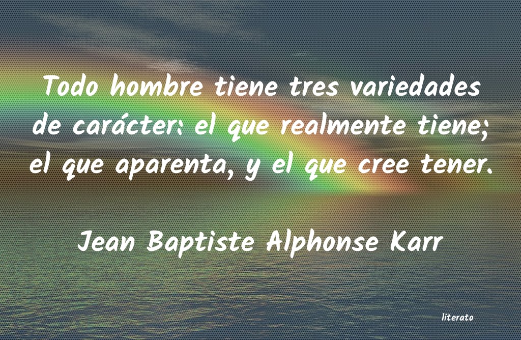 frases de Jean Baptiste Alphonse Karr