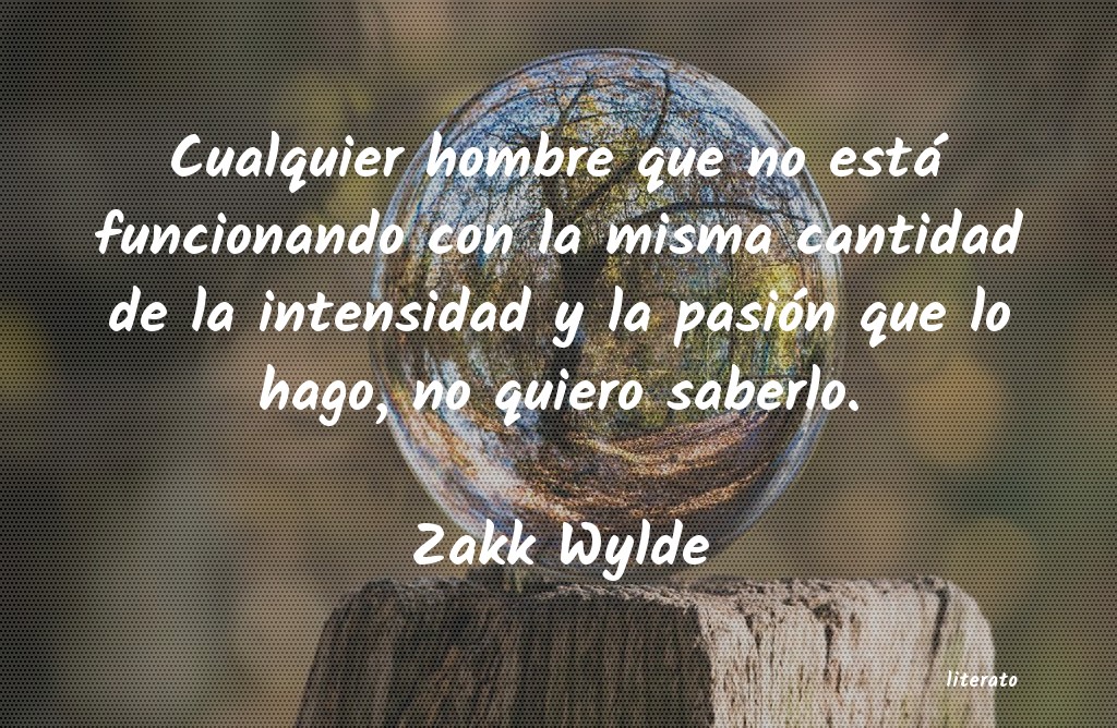 Frases de Zakk Wylde