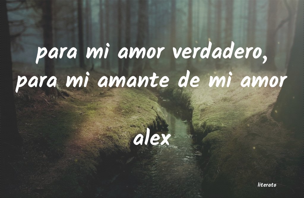 Frases de alex