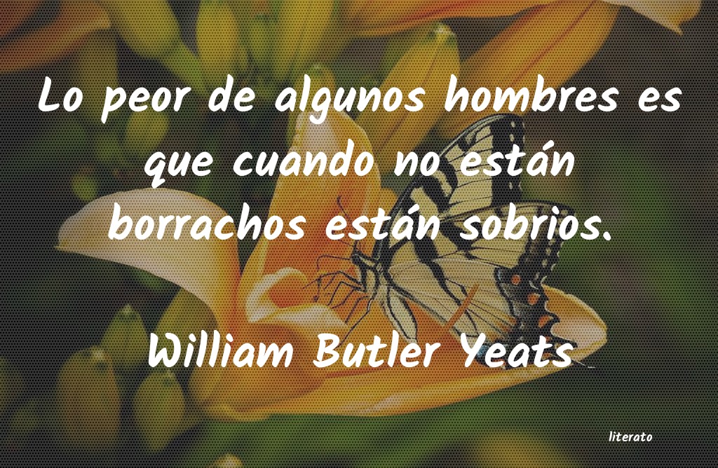 frases de William Butler Yeats