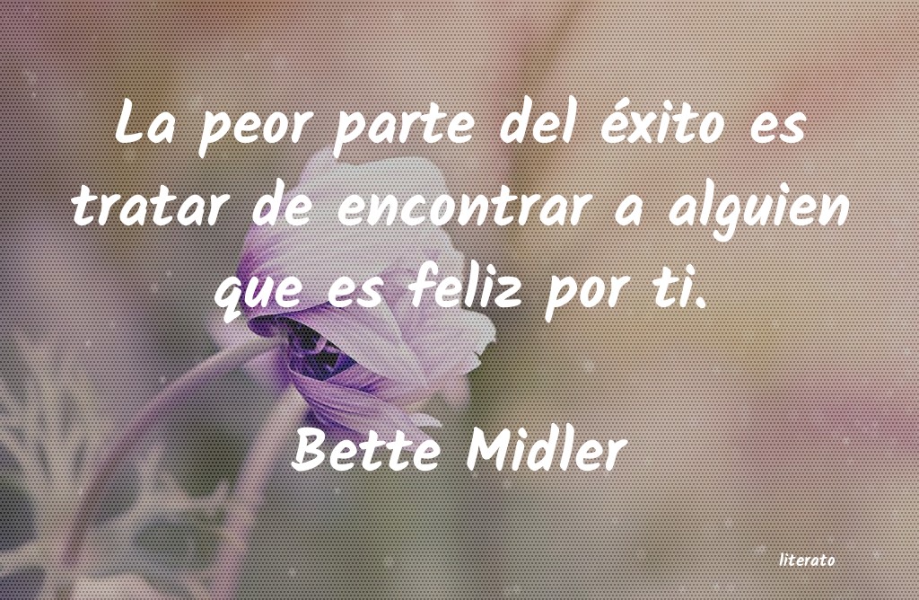 frases de Bette Midler