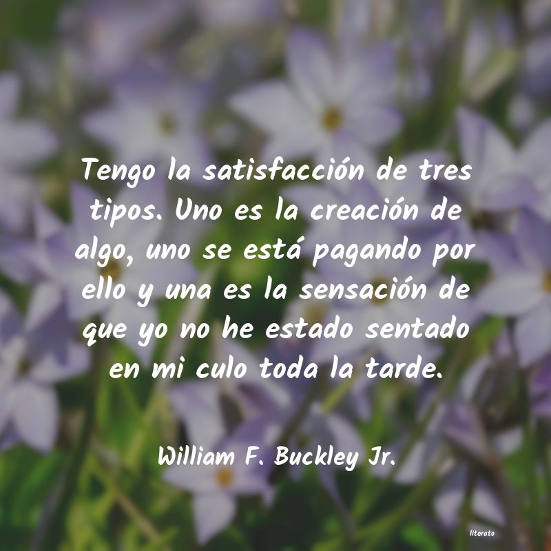 frases de William F. Buckley Jr.