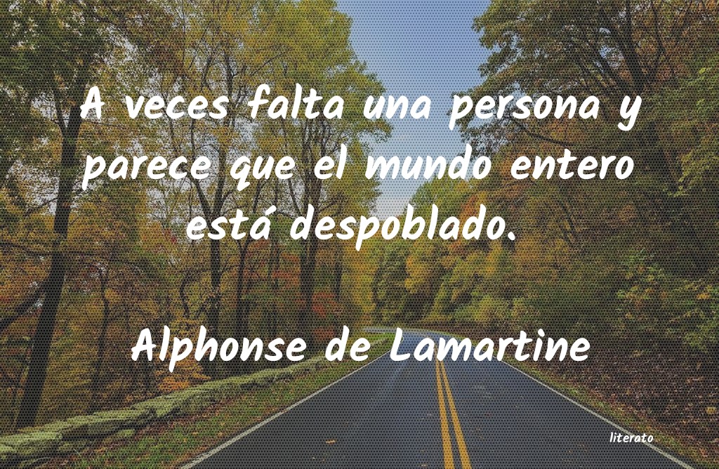 Frases de Alphonse de Lamartine