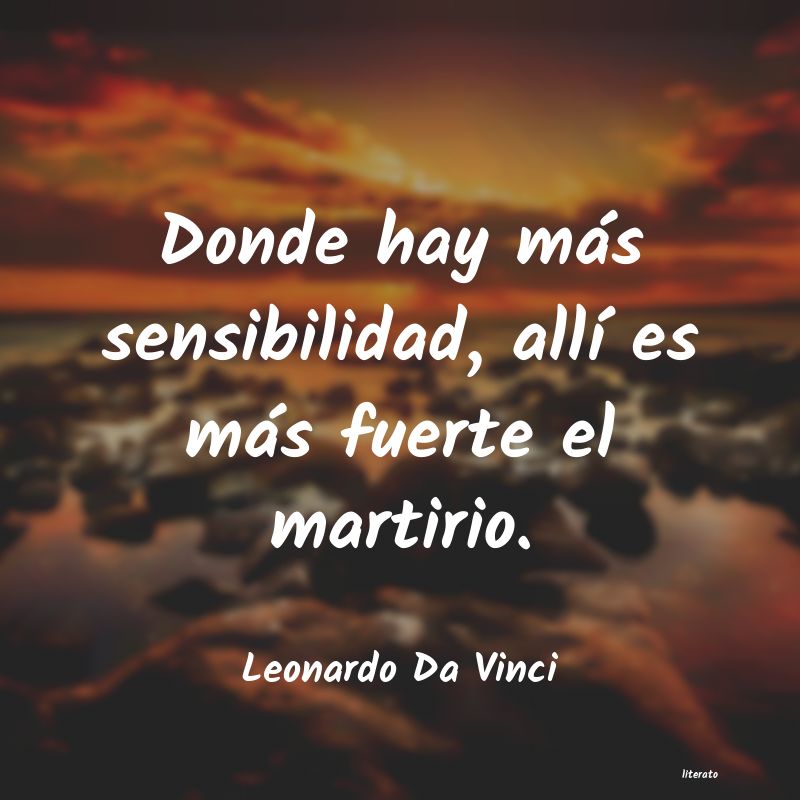 Frases de Leonardo Da Vinci