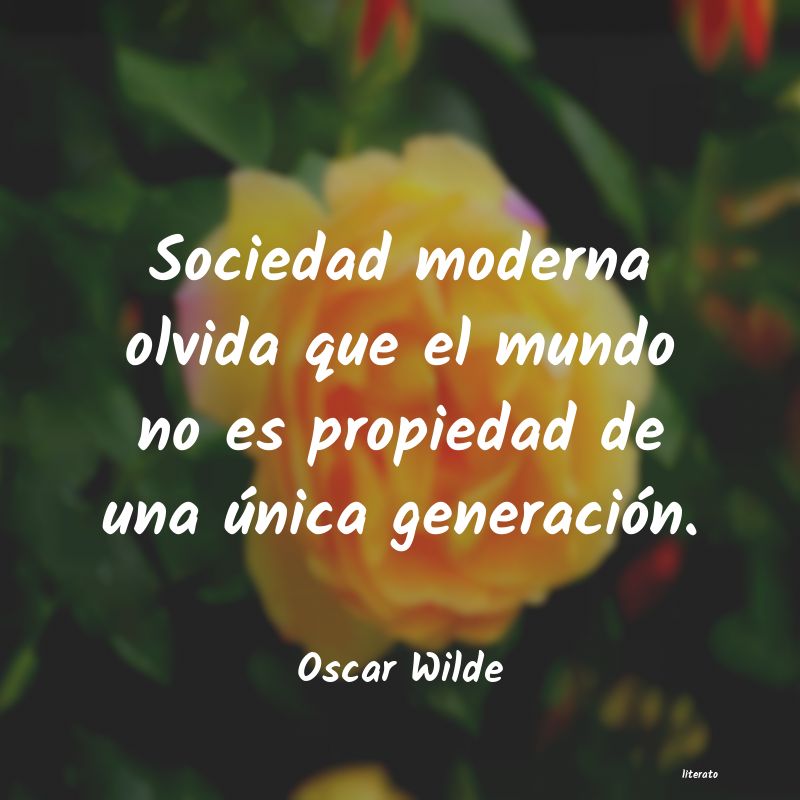 frases de Oscar Wilde