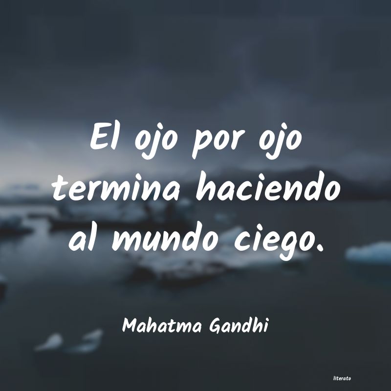 Frases de Mahatma Gandhi