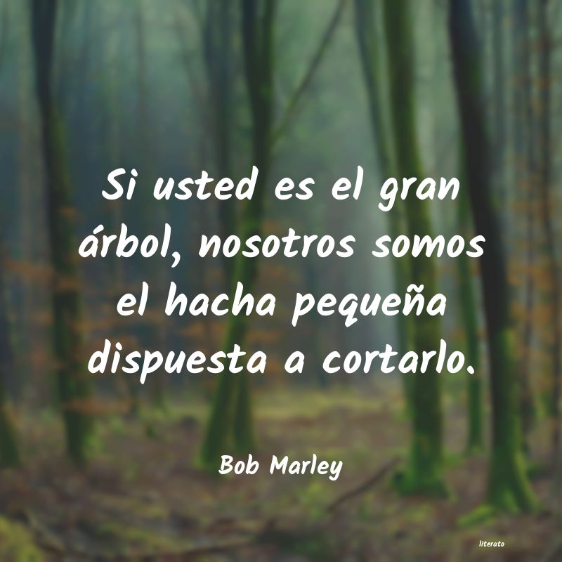 frases de Bob Marley