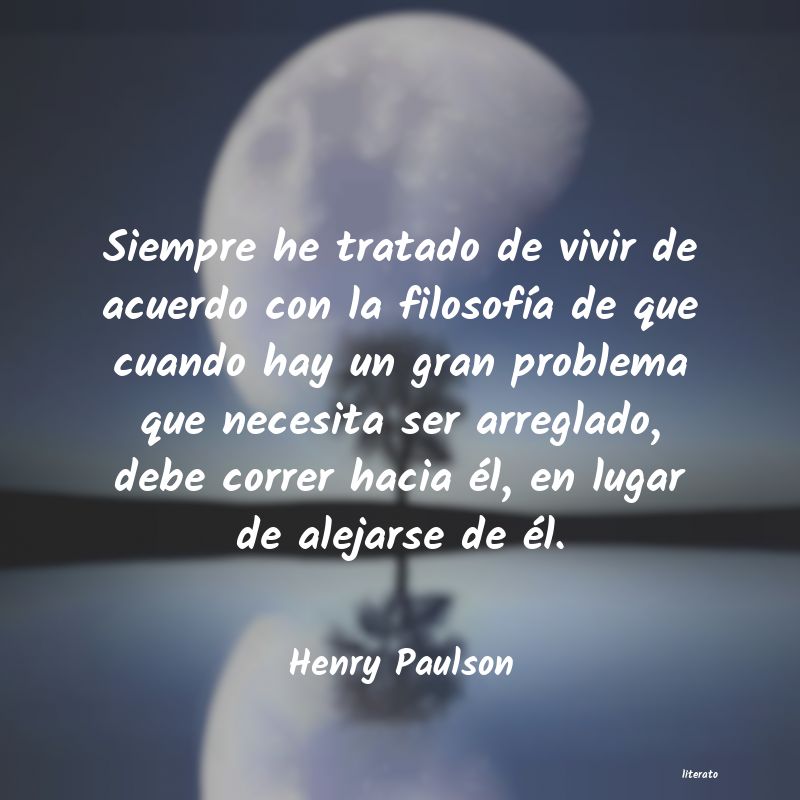 Frases de Henry Paulson