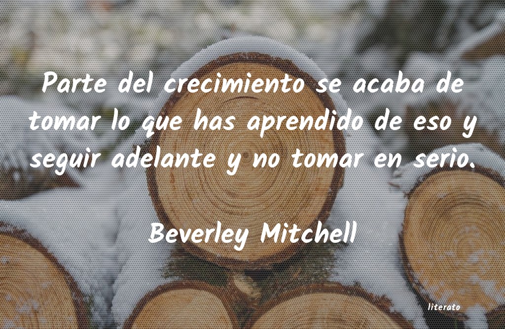 Frases de Beverley Mitchell