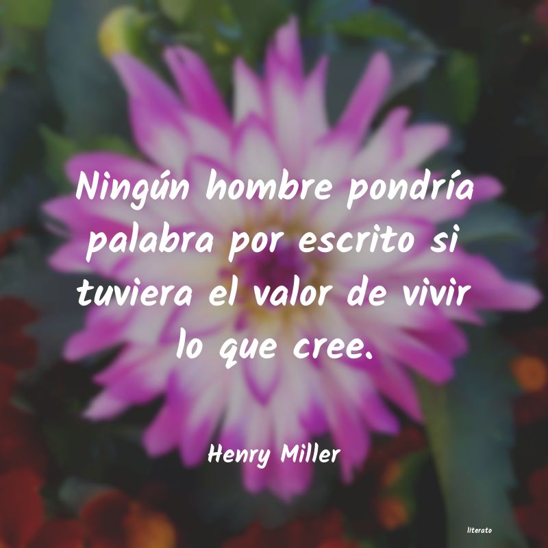 henry miller cuando los frenos