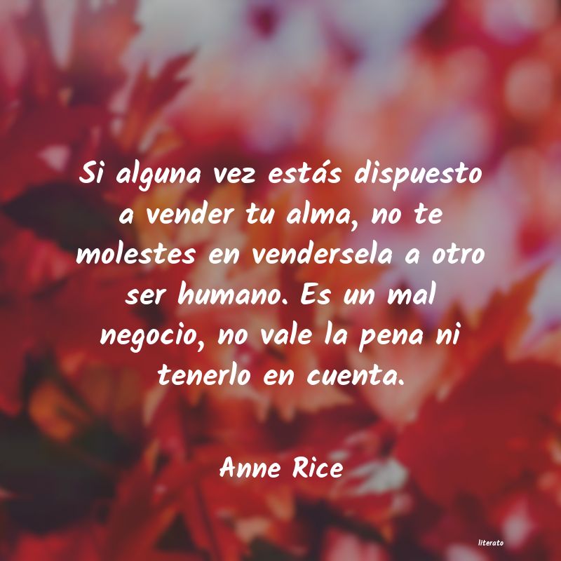 Frases de Anne Rice