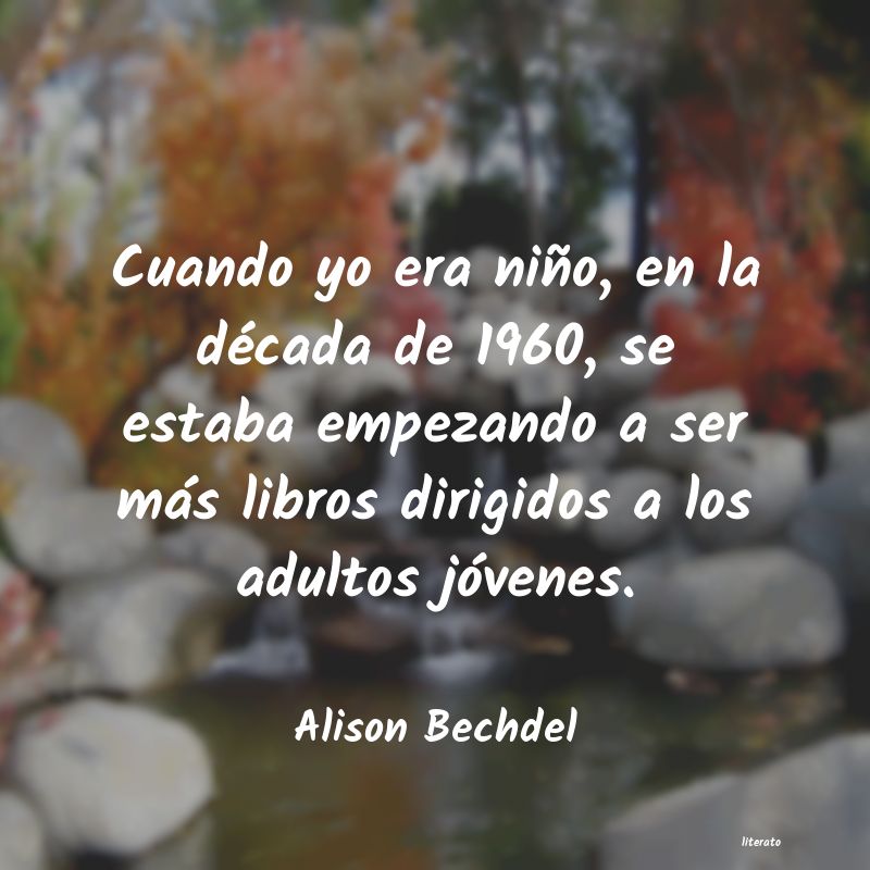 frases de Alison Bechdel