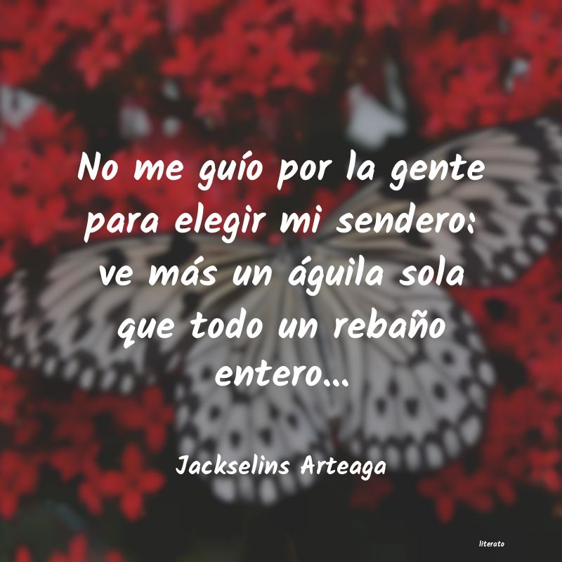 frases de Jackselins Arteaga