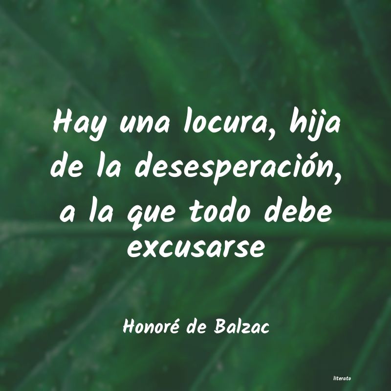 Frases de Honoré de Balzac