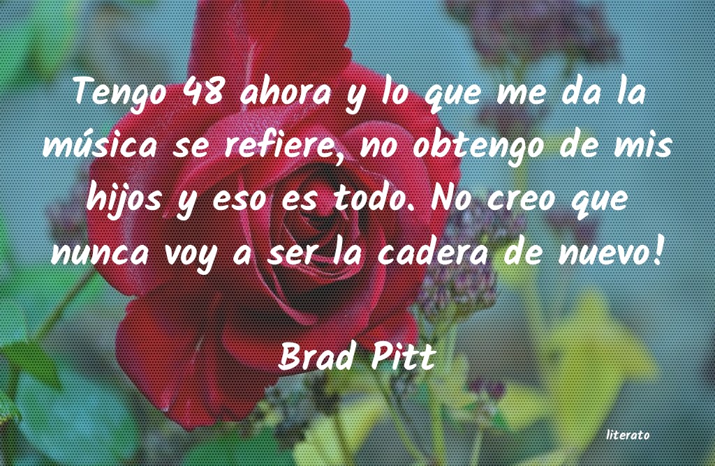 frases de Brad Pitt