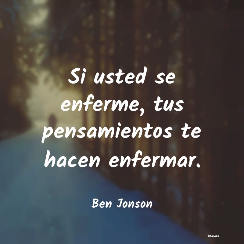 frases de Ben Jonson