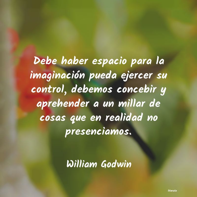 Frases de William Godwin