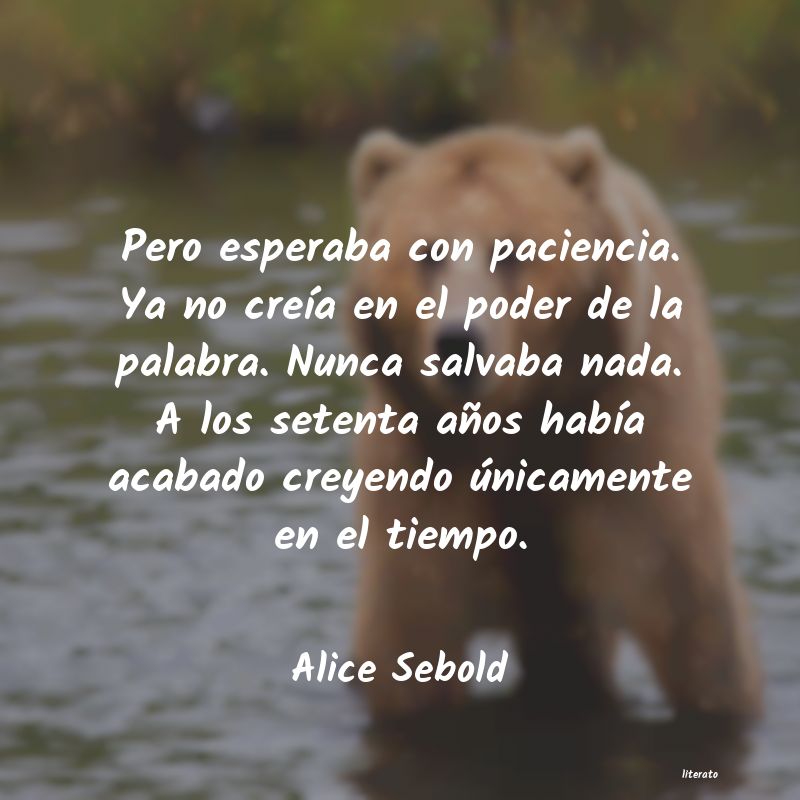 Frases de Alice Sebold