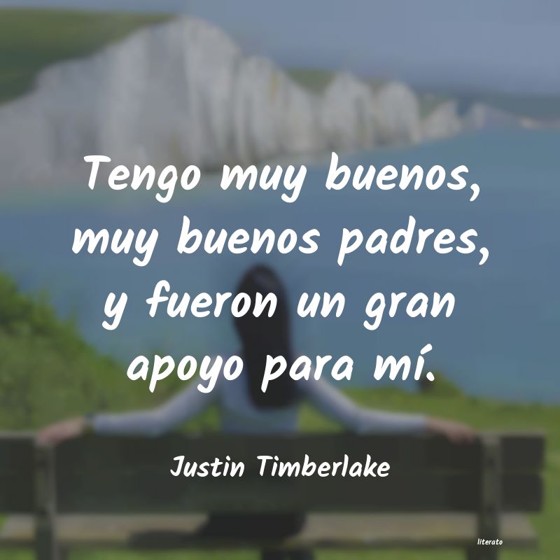 frases de Justin Timberlake