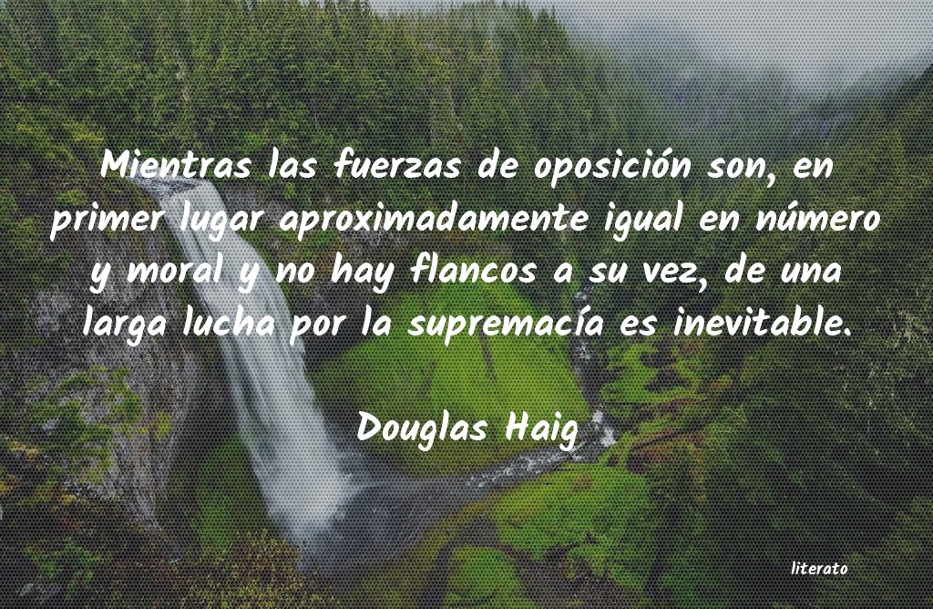 Frases de Douglas Haig