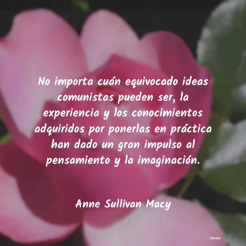 frases de Anne Sullivan Macy