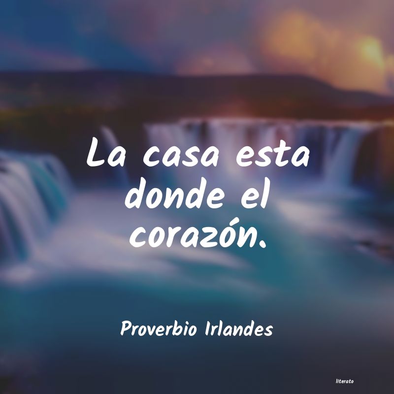 Frases de Proverbio Irlandes