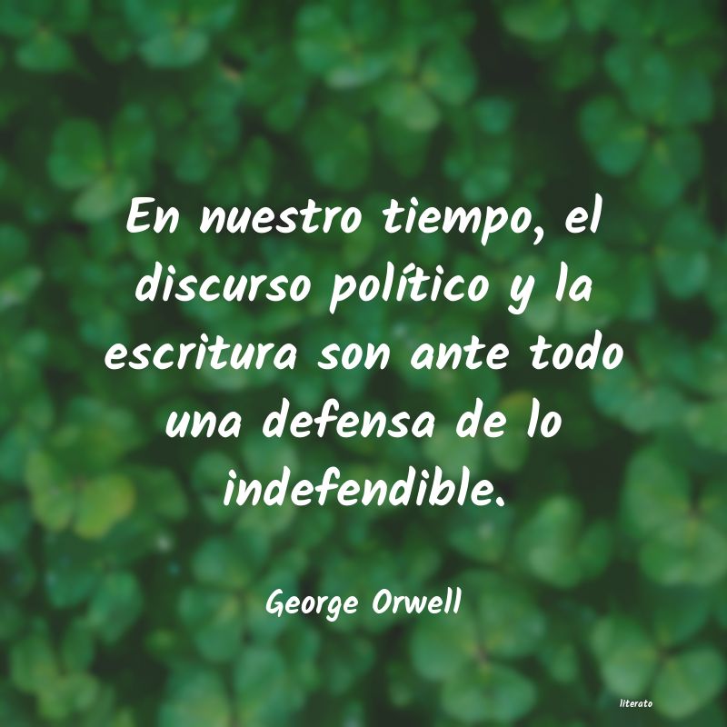 Frases de George Orwell