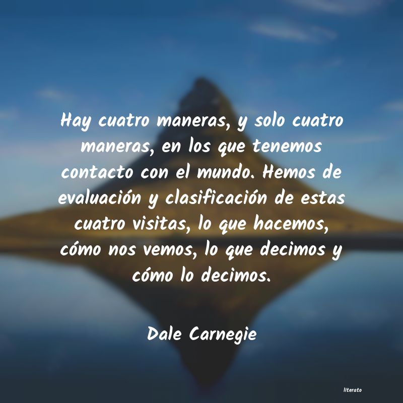 frases de Dale Carnegie