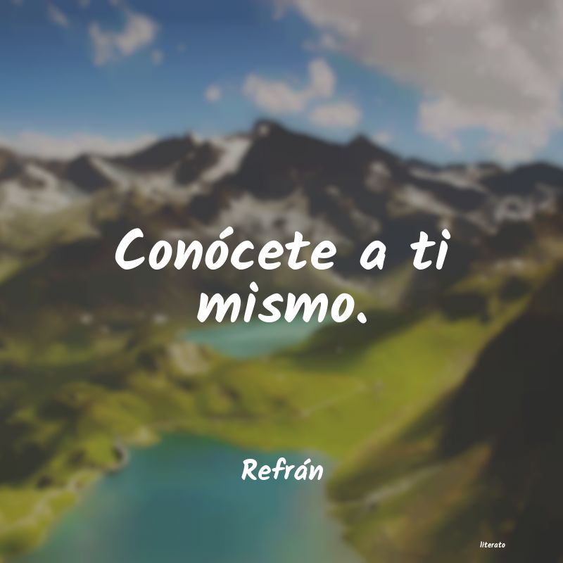 frases de Refrán