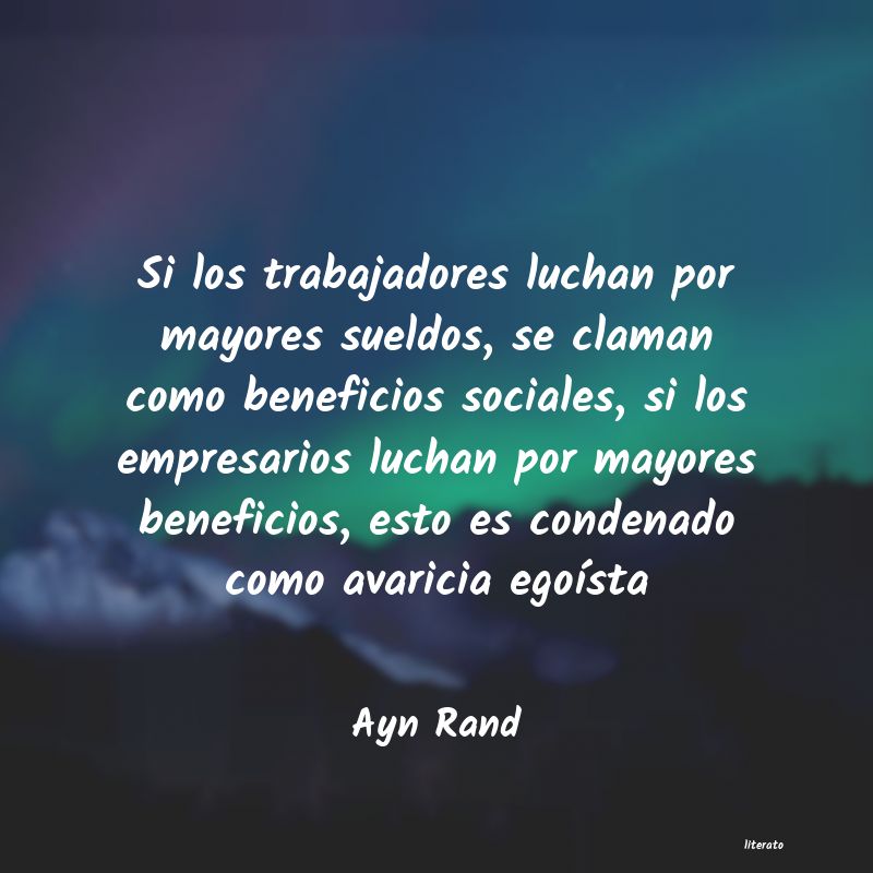 frases de Ayn Rand