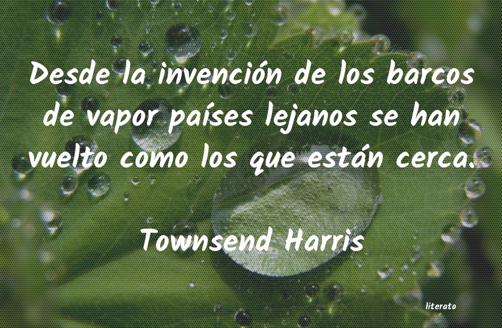 Frases de Townsend Harris